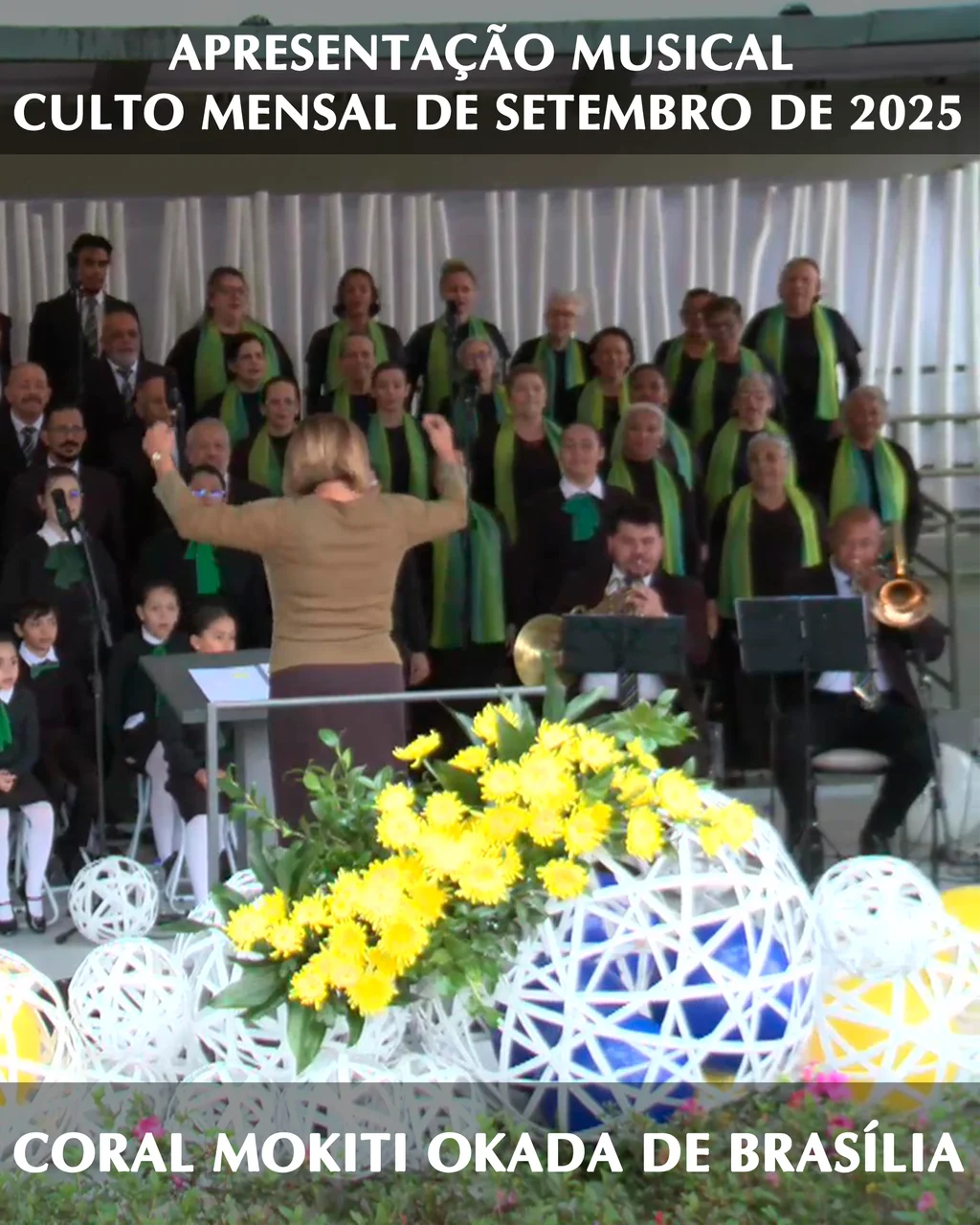 Capa do vídeo “Apresentação Musical do Coral Mokiti Okada no SSG - Setembro 2025”