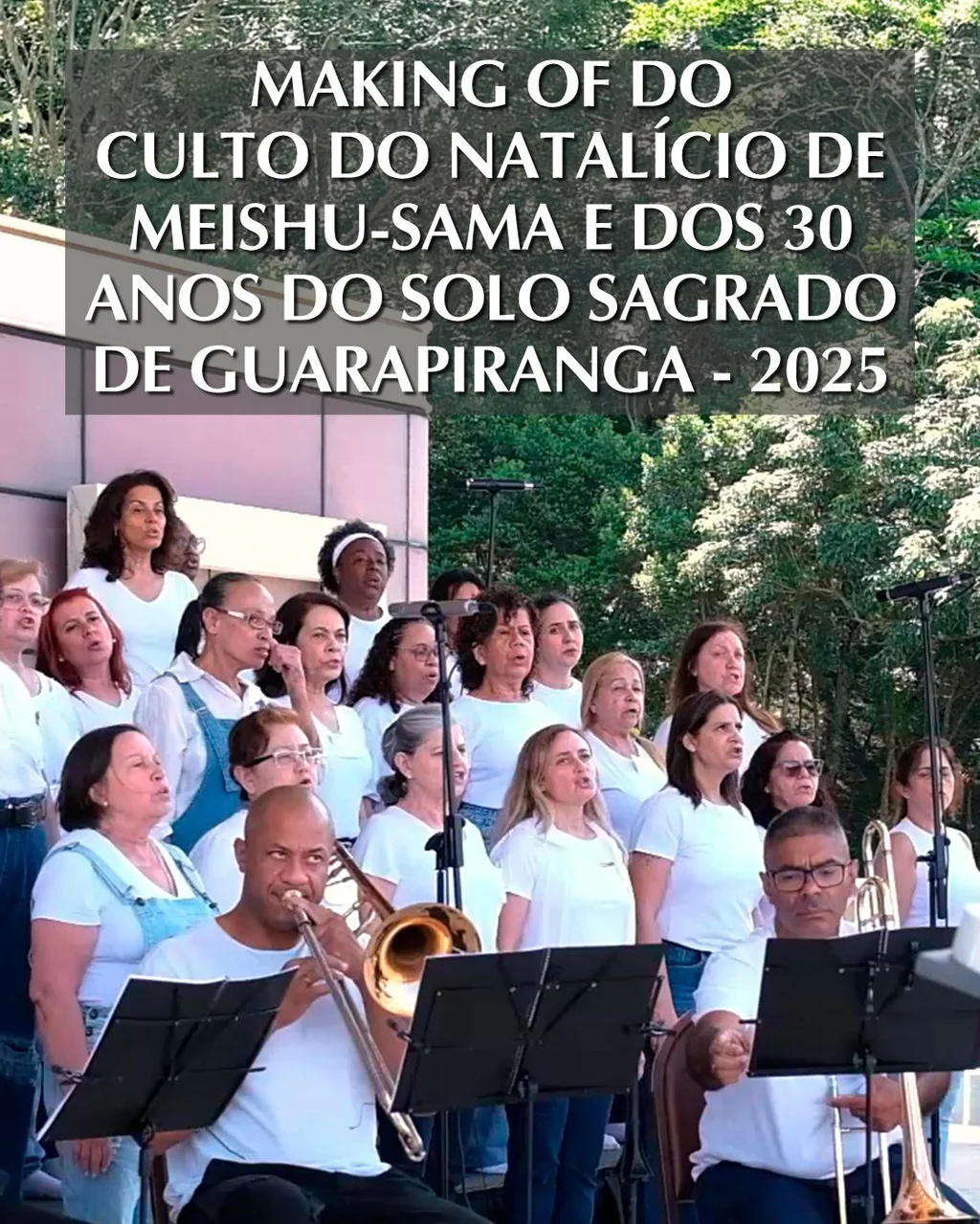 Capa do vídeo “Making of do Culto do Natalício de Meishu-Sama e dos 30 Anos do Solo Sagrado de Guarapiranga - 2025”