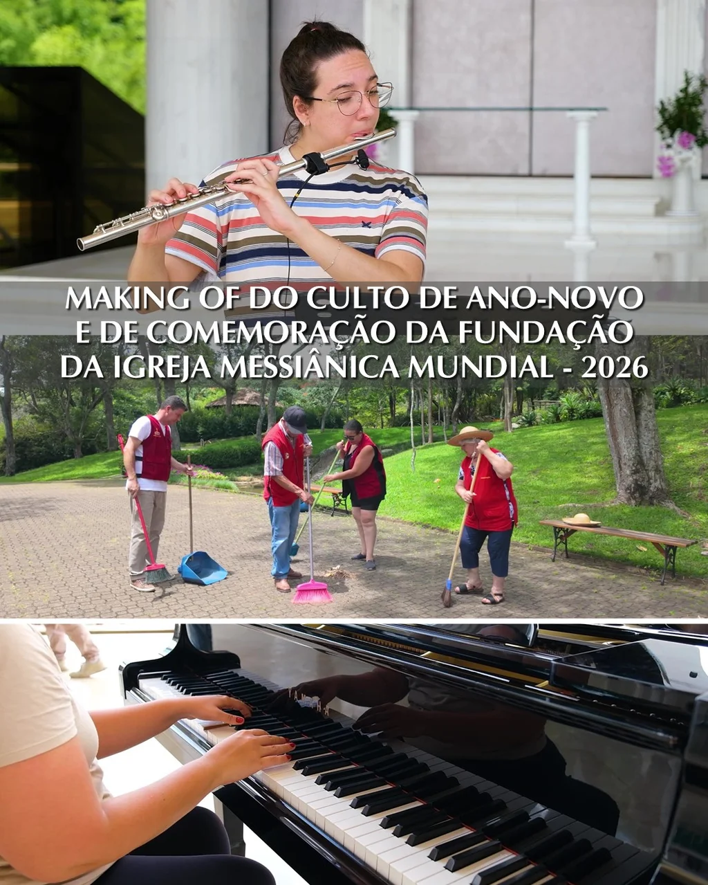 Capa do vídeo “Making of do Culto de Ano-Novo e de Comemoração da Fundação da Igreja Messiânica Mundial - 2026”