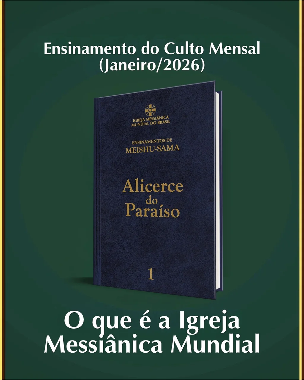 Capa do vídeo “Ensinamento do Culto de Ano-Novo e de Comemoração dos 91 anos da Fundação da IMM - Janeiro / 2026”
