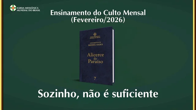 Capa do vídeo do “Ensinamento do Culto Mensal de Agradecimento - Fevereiro / 2026”.