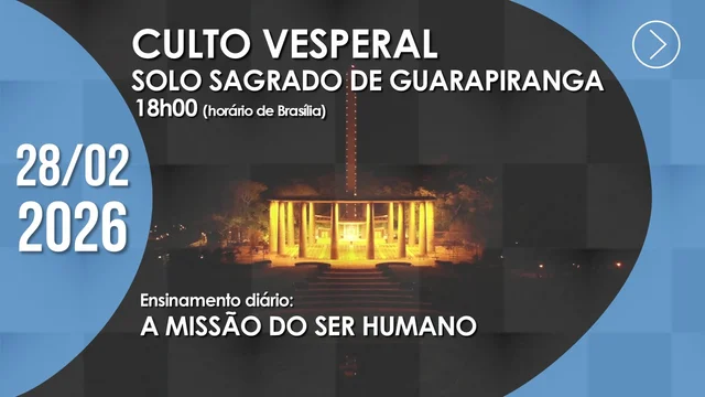 Capa do vídeo do “Culto Vesperal | Solo Sagrado de Guarapiranga - 28/02/2026”.